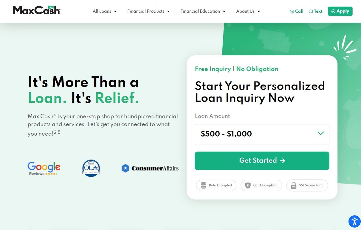 Max Cash – maxcash.com